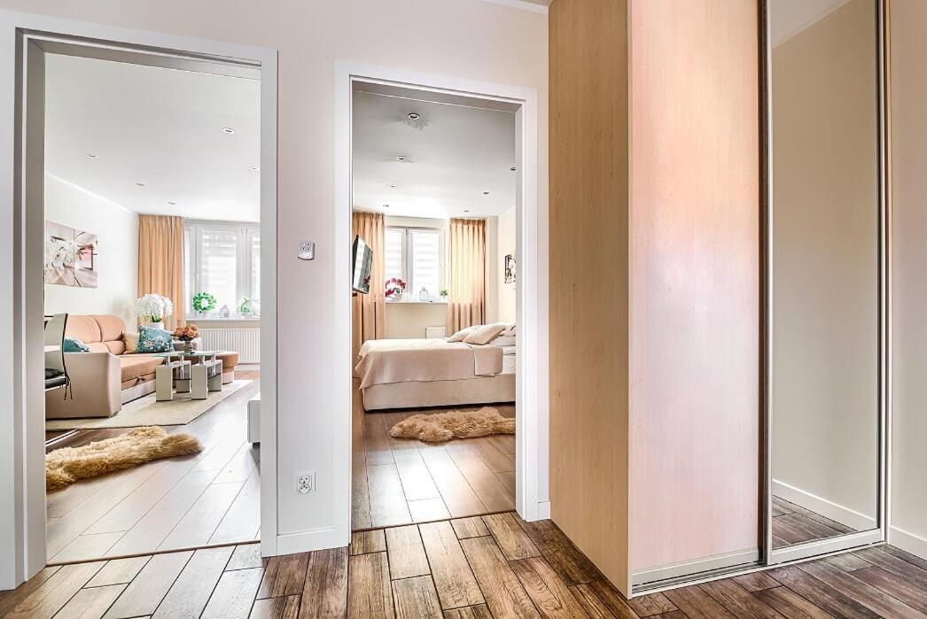 Ferienwohnung Flower Apartament City Center Stettin Exterior foto