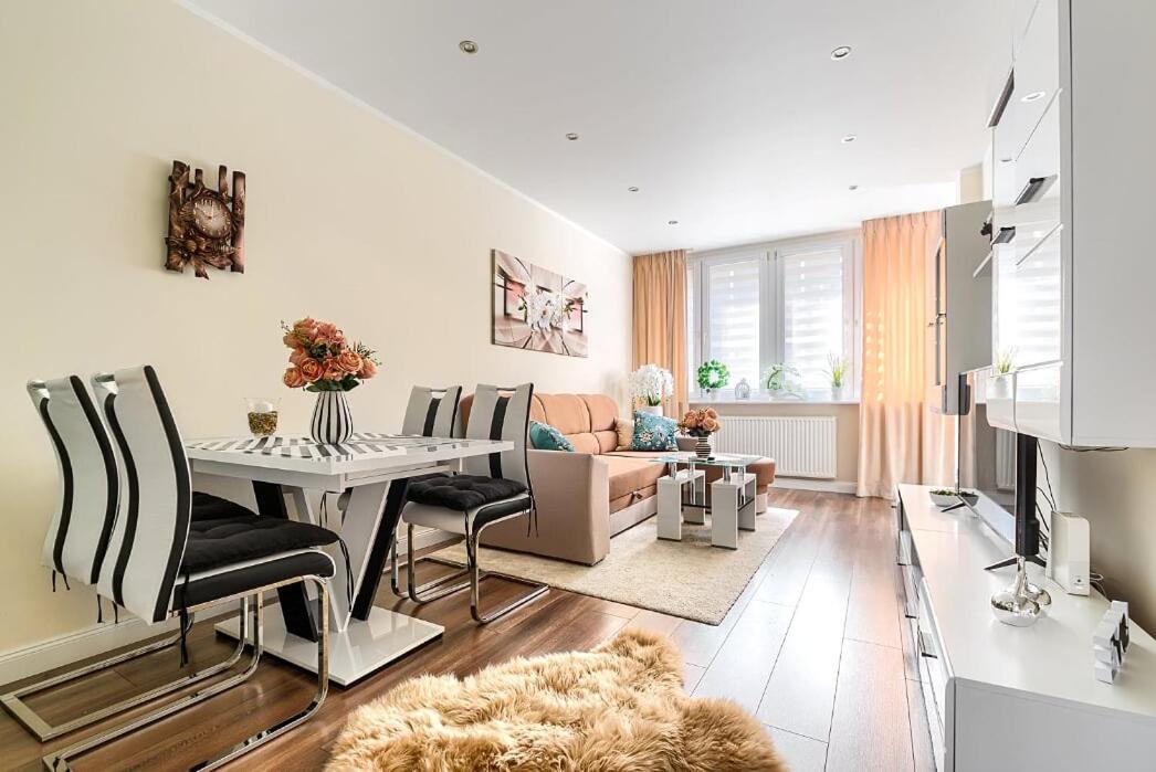 Ferienwohnung Flower Apartament City Center Stettin Exterior foto